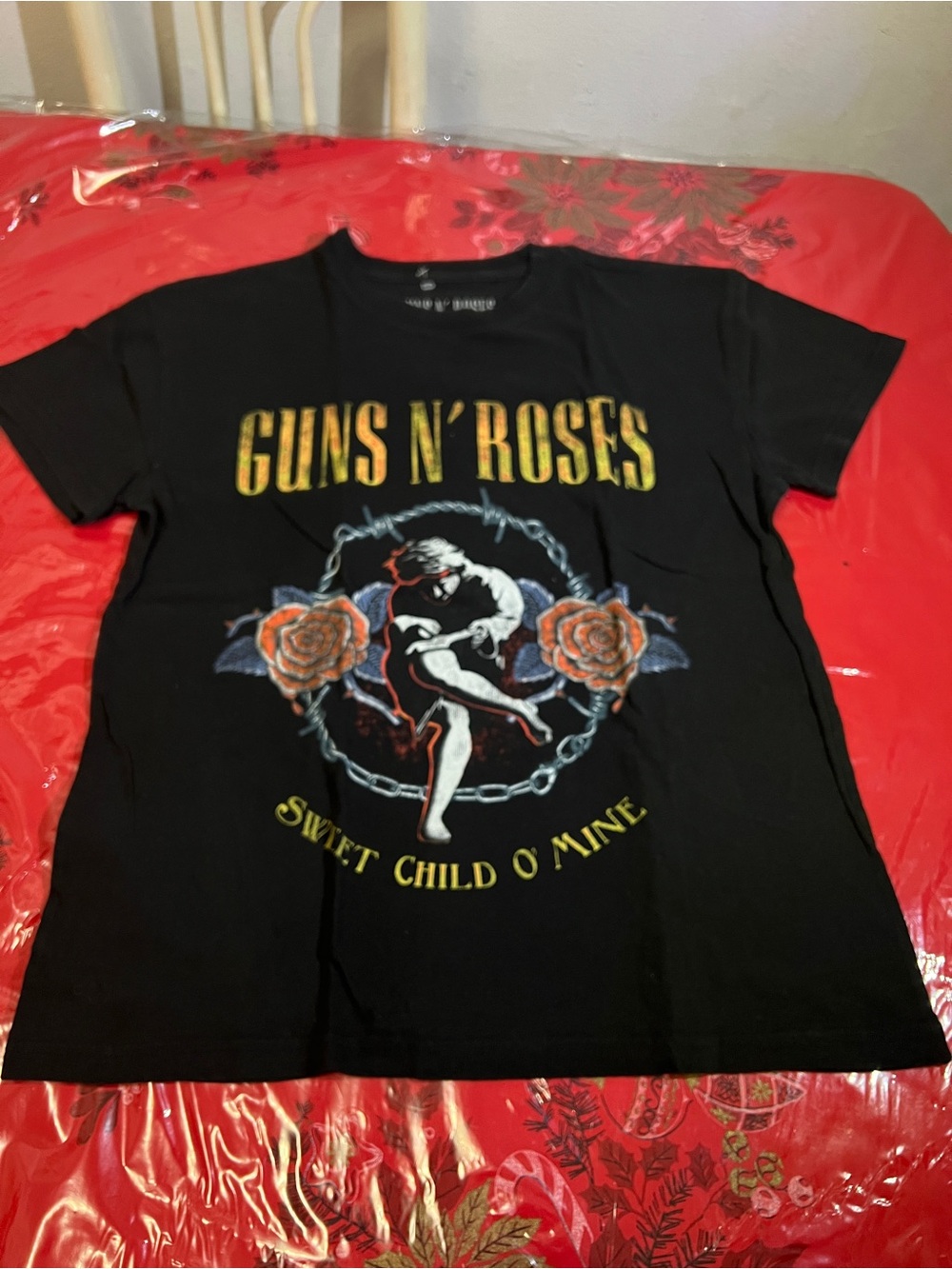 Guns N Roses Sweet Child O Mine Graphic T-shirt unisex Sz M Short Sleeve